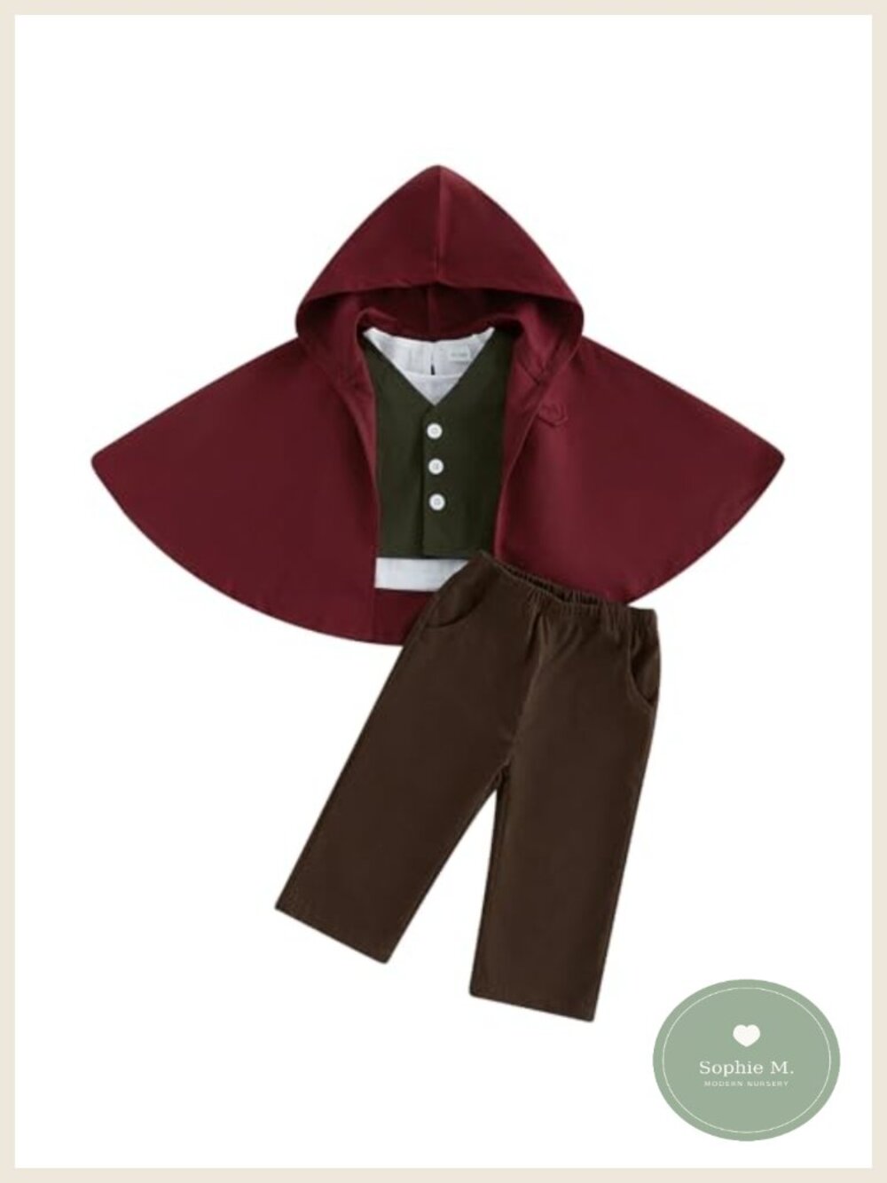 Toddler Boy Medieval Knight Halloween Costume 4-Piece Set